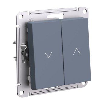 выключатель для жалюзи 2-кл. atlasdesign 10а механизм грифель se atn000719 от магазина Штепсель и батарейка.