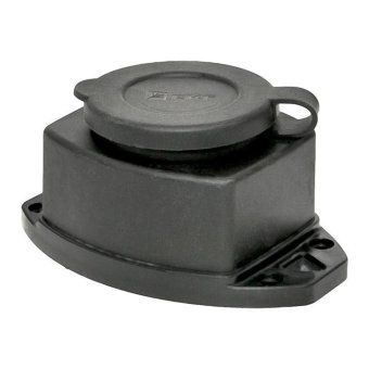 розетка настенная 16а ip44 230в 2p+pe с защ. крышкой каучук basic ekf rps-014-16-230-44 от магазина Штепсель и батарейка.