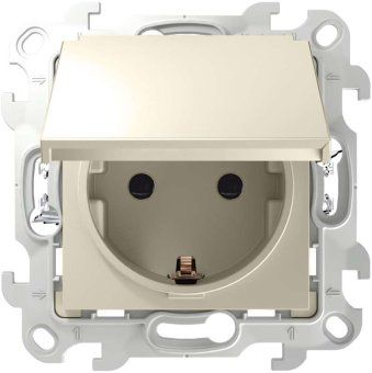 розетка 1-м сп simon 24 16а ip44 2p+e push&go механизм сл. кость simon 2420448-031 от магазина Штепсель и батарейка.