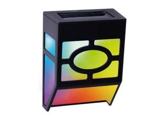 светильник светодиодный на солнечной батарее slr-w06-rgb настенный ip44 фаzа 5040793 от магазина Штепсель и батарейка. - фото_2