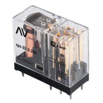 реле промежуточное рп slim 22/2 5а 230в ac averes ekf rps-22-2-230 от магазина Штепсель и батарейка.