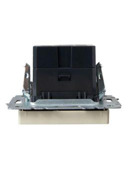 розетка brite usb a+a 3.1а рю10-1-бркр механизм беж. iek br-u21-d31-k10 от магазина Штепсель и батарейка. - фото_5