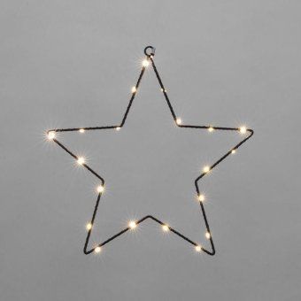 фигура светодиодная подвесная"звезда" на метал. каркасе тепл. бел. neon-night 501-057 от магазина Штепсель и батарейка.