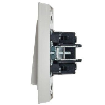 выключатель проходной 2-кл. сп brite вс10-2-6-брб 10а механизм бел. iek br-v22-0-10-k01 от магазина Штепсель и батарейка. - фото_7