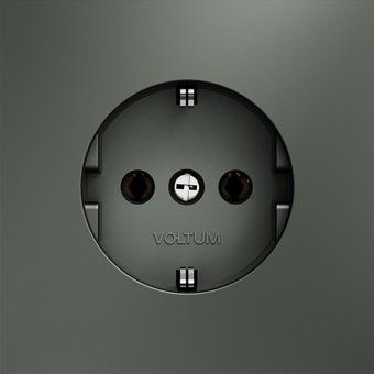 розетка 1-м сп s70 16а с заземл. механизм титан voltum vls040106 от магазина Штепсель и батарейка. - фото_3