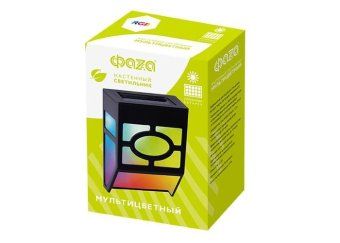 светильник светодиодный на солнечной батарее slr-w06-rgb настенный ip44 фаzа 5040793 от магазина Штепсель и батарейка. - фото_4