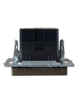 розетка brite usb a+a 3.1а рю10-1-брш механизм шампань iek br-u21-d31-k37 от магазина Штепсель и батарейка. - фото_5