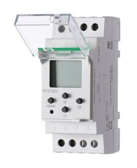реле времени астрономическое pcz-525 24-264в ac/dc 16а 1 переключ. контакт ip20 1 канал монтаж на din-рейке f&f ea02.002.005 от магазина Штепсель и батарейка.