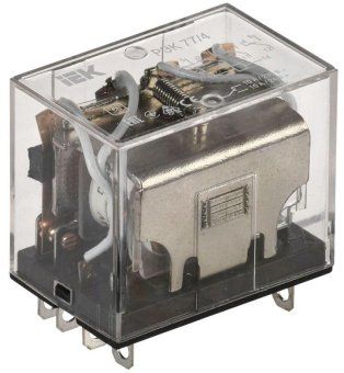 реле рэк 77-4 10а 24в dc iek rrp10-4-10-024d от магазина Штепсель и батарейка.