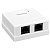 розетка настенная teracom кат.5e неэкранированная 2 порта rj-45 dual idc бел. ekf trc-wbox-2rj45-5eutp-wh от магазина Штепсель и батарейка.