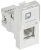 розетка компьютерная 1-м 1мод. rj45 кат.5e utp механизм primer iek ckk-40d-ri1-k01 от магазина Штепсель и батарейка.