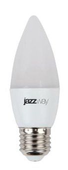 лампа светодиодная pled-sp 7вт c37 свеча 3000к тепл. бел. e27 530лм 230в jazzway 1027825-2 от магазина Штепсель и батарейка.