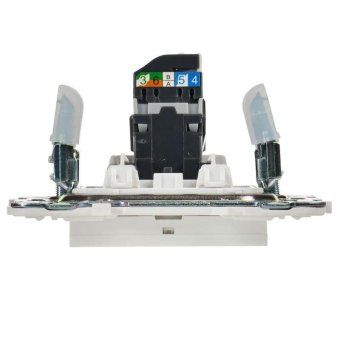 розетка компьютерная rj45 кат.5e skandy sk-k01w арктич. бел. iek sk-k10-1-k01 от магазина Штепсель и батарейка. - фото_5