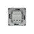 розетка силовая kant 2p+e защ. шторки черн. уголь dkc 7012003 от магазина Штепсель и батарейка. - фото_3