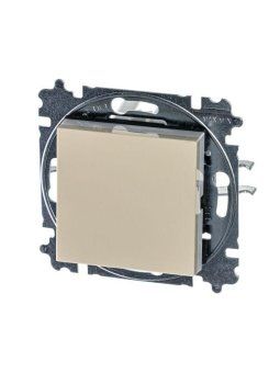 выключатель кнопочный 1-кл. сп levit ip20 сл. кость/бел. abb 2chh599145a6017 от магазина Штепсель и батарейка.
