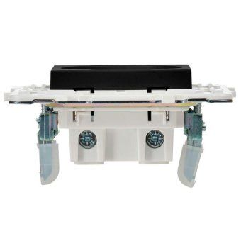 розетка skandy 10а без заземл. без защ. шторок sk-r02bl черн. iek sk-r10-10-k02 от магазина Штепсель и батарейка. - фото_5