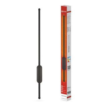 светильник светодиодный estetika luv-80b-30bl 15вт 3000к 1050лм 230в 800х50х25 черн. in home 4690612054414 от магазина Штепсель и батарейка.