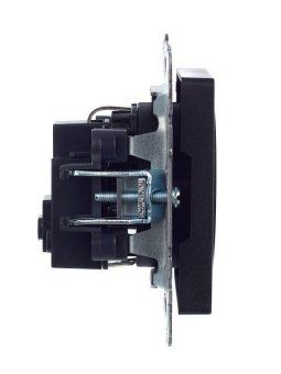 розетка brite рс14-1-0-брч 16а с заземл. защ. шторки механизм черн. iek br-r14-16-k02 от магазина Штепсель и батарейка. - фото_3
