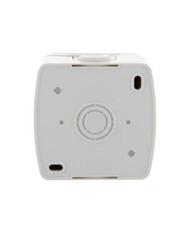 розетка 1-м оп nata 16а ip20 с заземл. с защ. крышкой керамика бел. lezard 710-0200-123 от магазина Штепсель и батарейка. - фото_2