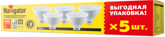 лампа светодиодная 95 325 nll-mr16-8-230-4k-gu5.3-pack5 navigator 95325 от магазина Штепсель и батарейка.