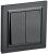 выключатель 2-кл. сп brite вср10-2-0-брч 10а в сборе черн. iek br-v20-0-10-k02-f от магазина Штепсель и батарейка.