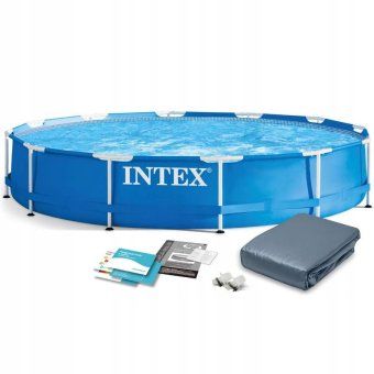 бассейн metal frame 366х76см (28210np) intex 6941057400327 от магазина Штепсель и батарейка. - фото_4