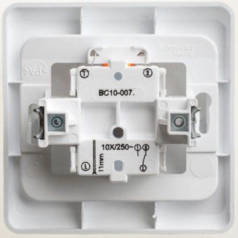 переключатель проходной 1-кл. сп этюд 10а ip20 с подсветкой бел. se bc10-007b от магазина Штепсель и батарейка. - фото_3