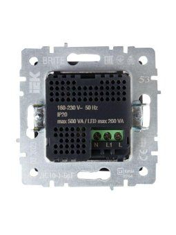 датчик движения brite дс10-1-брг механизм графит iek br-ms10-n-150-05-k53 от магазина Штепсель и батарейка. - фото_4