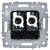 розетка компьютерная двойн. сп rj45 кат.5e brite рк10-2-брб механизм бел. iek br-k20-1-k01 от магазина Штепсель и батарейка. - фото_4