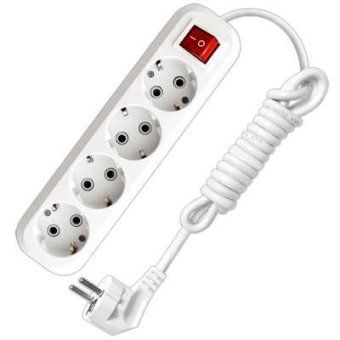 удлинитель 4х2м с заземл. 16а ip20 s-304 пвс 3х1 с выкл. universal 9634419 от магазина Штепсель и батарейка.