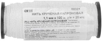 нить крученая 1.1ммх100м р/н=20кгс бел. fit 68321 от магазина Штепсель и батарейка. - фото_3