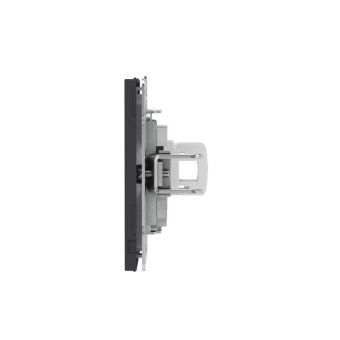 розетка компьютерная 1-м kant rj45 кат.6a без шторки черн. уголь dkc 7012673 от магазина Штепсель и батарейка. - фото_4