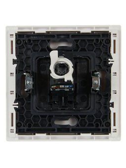 розетка компьютерная rj45 кат.5e forte&piano fp232 бел. iek fp-k10-1-k01 от магазина Штепсель и батарейка. - фото_3