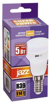 лампа светодиодная pled-sp 5вт r39 3000к тепл. бел. e14 400лм 230в jazzway 1033581 от магазина Штепсель и батарейка. - фото_2