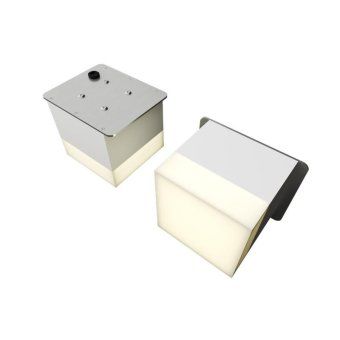 светильник светодиодный rve-lbx-lumo20-plaza7510-2-gr квадрат грильято 2шт 65х65х60мм 10вт встраиваемый 4000к бел. rvelektro rve00003247 от магазина Штепсель и батарейка.