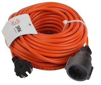 удлинитель-шнур 1х20м без заземл. 10а ip20 upx-1-2х1-20m пвс 2х1 (бухта) эра б0046806 от магазина Штепсель и батарейка.