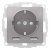 розетка 1-м сп atlasdesign 16а ip20 с 2-мя заряд. устройствами usb тип a+a 5в/2.4а 2х5в/1.2а механизм алюм. se atn000330 от магазина Штепсель и батарейка. - фото_3