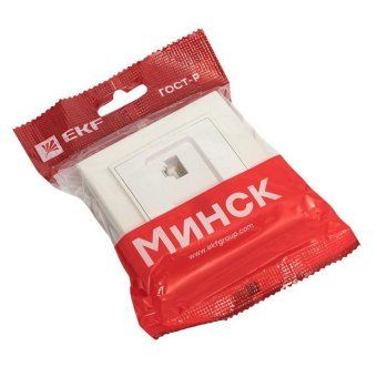 розетка компьютерная 2-м сп минск rj45 бел. ekf erk02-035-10 от магазина Штепсель и батарейка. - фото_2