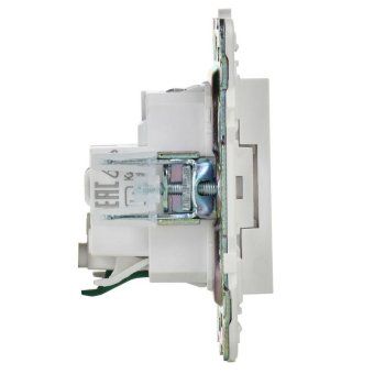 розетка skandy 16а с заземл. защ. шторки sk-r04w арктич. бел. iek sk-r14-16-k01 от магазина Штепсель и батарейка. - фото_6