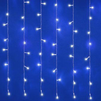 занавес светодиодный uld-c3020-384/dta/rc warm white ip44 3х2м 384 led тепл. свет. провод прозр. пульт ду (в/к) uniel ul-00008561 от магазина Штепсель и батарейка.