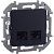 розетка компьютерная 2-м inspiria rj45 кат.5e utp антрацит iek 673838 от магазина Штепсель и батарейка.