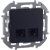 розетка компьютерная 2-м inspiria rj45 кат.5e utp антрацит iek 673838 от магазина Штепсель и батарейка.