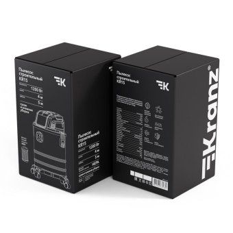 пылесос строительный kr15 1200вт 15л 4м kranz kr-16-1115 от магазина Штепсель и батарейка. - фото_18