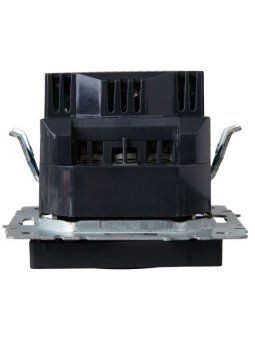 розетка brite рюш11-1-брч 16а с usb a+c 18вт с заземл. защ. шторки механизм черн. iek br-r14-16-u22-018-k02 от магазина Штепсель и батарейка.