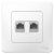 розетка компьютерная + телефонная 2-м сп blanca rj45 кат.5e + rj11 бел. se blnis045111 от магазина Штепсель и батарейка. - фото_3