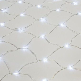 гирлянда светодиодная "сеть" 1.5х1.5м 150led бел. 12вт 220-240в ip20 с контроллером 8 режимов провод пвх прозр. neon-night 215-125 от магазина Штепсель и батарейка. - фото_7