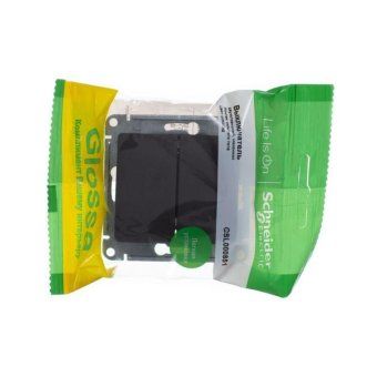выключатель 2-кл. сп glossa 10а ip20 (сх. 5) 10ax механизм шоколад. se gsl000851 от магазина Штепсель и батарейка.