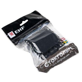 выключатель 1-кл. стокгольм 10а механизм черн. proxima ekf ezv10-021-10 от магазина Штепсель и батарейка. - фото_6