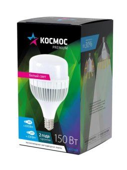 лампа светодиодная kosmos premium hwled 150вт 4500к e40 175-265в космос khwled150we4045 от магазина Штепсель и батарейка. - фото_3