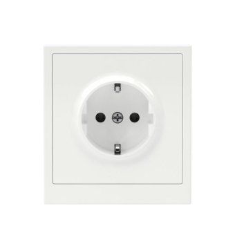 розетка силовая kant 2p+e без шторки бел. магнолия dkc 7000033 от магазина Штепсель и батарейка. - фото_6